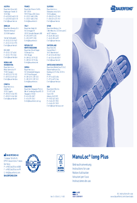 Instructions for use - ManuLoc long Plus