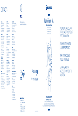 Instructions for use - GenuTrain OA