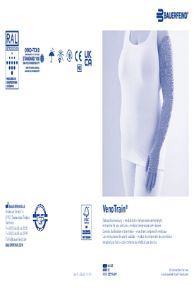 Instructions for use - VenoTrain arm sleeve