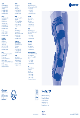 Instructions for use - SecuTec OA