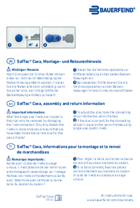 Assembly Instructions - SofTec Coxa