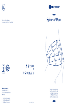 Instructions for Use - Spinova Mum