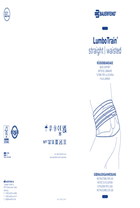 Instructions for use - LumboTrain