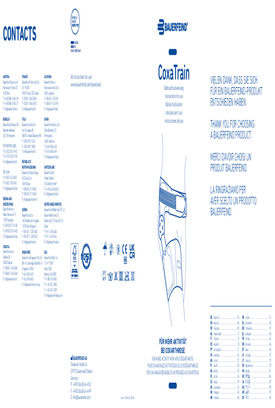 Instructions for use - CoxaTrain