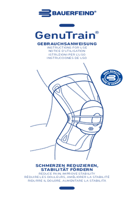 Instructions for use - GenuTrain