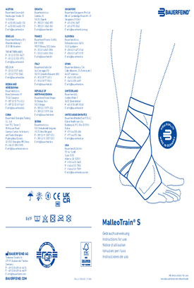 Instructions for use - MalleoTrain S