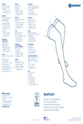 Instructions for use - VenoTrain